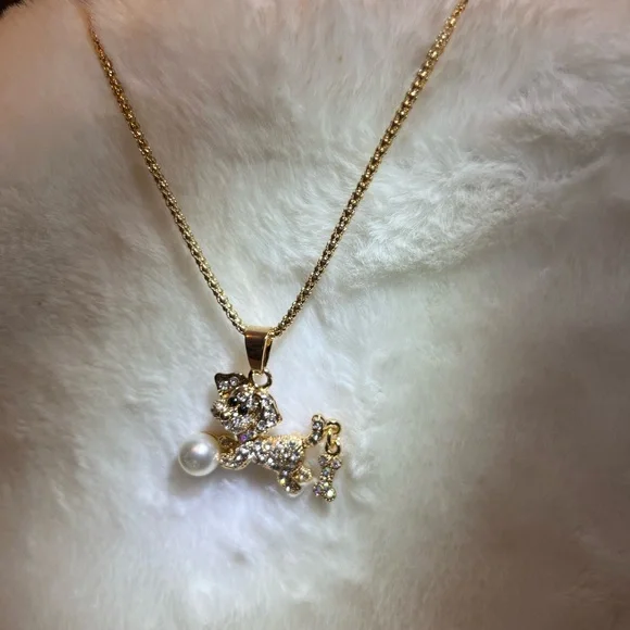 Betsey Johnson Doggy and Bone necklace - Picture 11 of 15